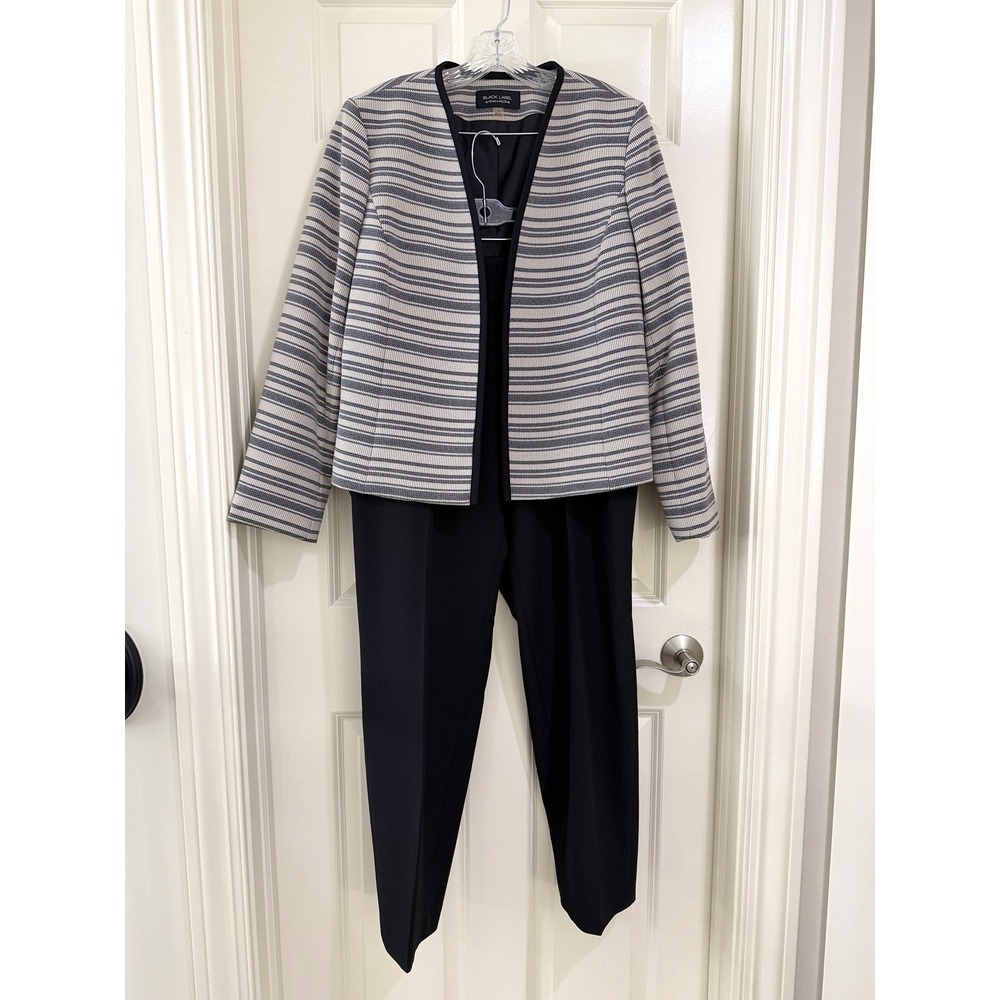 black label by evan picone women 2- piece pants suits size 14/16‎